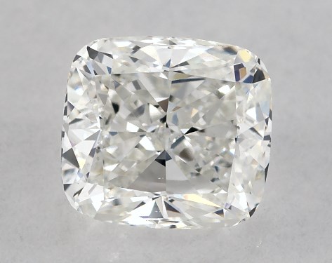 GIA 0.77 Carat H-VS2 Very Good Cut Cushion Modified Diamond